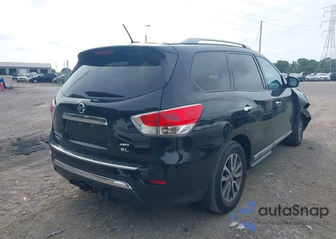 2015 Nissan Pathfinder Sl z USA, uszkodzony, nr VIN 5N1AR2MM2FC711253